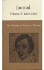 Image for The Writings of Henry David Thoreau, Volume 2 : Journal, Volume 2: 1842-1848.