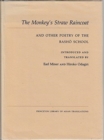 Image for The Monkey&#39;s Straw Raincoat and Other Poetry of the Basho School