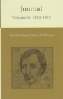 Image for The Writings of Henry David Thoreau, Volume 5 : Journal, Volume 5: 1852-1853.