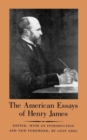 Image for The American Essays of Henry James