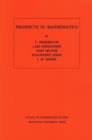 Image for Prospects in Mathematics. (AM-70), Volume 70