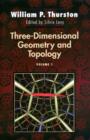 Image for Three-Dimensional Geometry and Topology, Volume 1