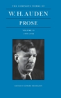 Image for The Complete Works of W. H. Auden: Prose, Volume II