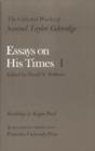 Image for Essays on His Time : Collected Works of Samuel Taylor Coleridge, Vol. 3