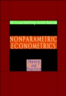 Image for Nonparametric Econometrics