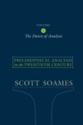 Image for Philosophical analysis in the twentieth centuryVolume 1,: The dawn of analysis