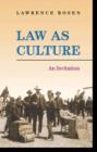 Image for Law as culture  : an invitation