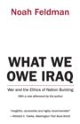 Image for What We Owe Iraq