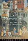 Image for Microeconomics  : behavior, institutions, and evolution