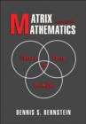 Image for Matrix mathematics  : theory, facts, and formulas