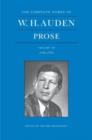 Image for The Complete Works of W. H. Auden: Prose, Volume III : 1949-1955