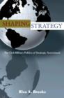 Image for Shaping strategy  : the civil-military politics of strategic assessment