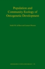 Image for Population and Community Ecology of Ontogenetic Development