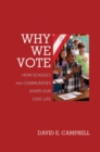 Image for Why we vote  : how schools and communities shape our civic life