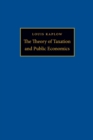 Image for The Theory of Taxation and Public Economics
