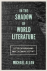 Image for In the shadow of world literature  : sites of reading in colonial Egypt