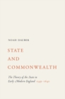 Image for State and commonwealth  : the theory of the state in early modern England, 1549-1640