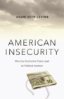 Image for American Insecurity : Why Our Economic Fears Lead to Political Inaction