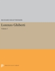 Image for Lorenzo Ghiberti : Volume I