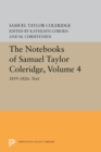 Image for Notebooks of Samuel Taylor Coleridge, Volume 4: 1819-1826: Text