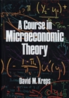 Image for A Course in Microeconomic Theory