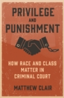 Image for Privilege and Punishment: How Race and Class Matter in Criminal Court