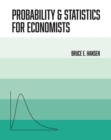 Image for Probability &amp; statistics for economists