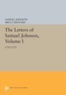 Image for The Letters of Samuel Johnson, Volume I : 1731-1772