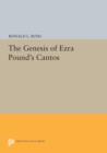 Image for The Genesis of Ezra Pound&#39;s CANTOS