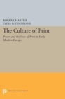 Image for The culture of print  : power and the uses of print in early modern Europe