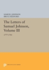 Image for The Letters of Samuel Johnson, Volume III : 1777-1781