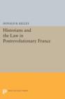 Image for Historians and the Law in Postrevolutionary France