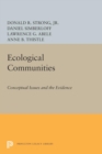 Image for Ecological Communities : Conceptual Issues and the Evidence