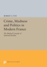 Image for Crime, Madness and Politics in Modern France : The Medical Concept of National Decline