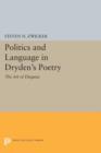 Image for Politics and Language in Dryden&#39;s Poetry