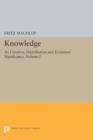 Image for Knowledge: Its Creation, Distribution and Economic Significance, Volume I