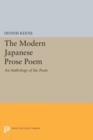 Image for The Modern Japanese Prose Poem : An Anthology of Six Poets