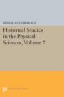 Image for Historical studies in the physical sciencesVolume 7