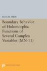 Image for Boundary behavior of holomorphic functions of several complex variables