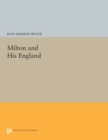 Image for Milton and his England