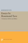 Image for Essays by Rosemond Tuve  : on Spenser, Herbert and Milton