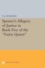 Image for Spenser&#39;s Allegory of Justice in Book Five of the Fairie Queen