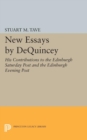 Image for New Essays by De Quincey