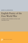 Image for English Poetry of the First World War