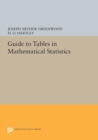 Image for Guide to Tables in Mathematical Statistics