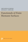 Image for Functionals of Finite Riemann Surfaces