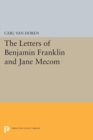 Image for Letters of Benjamin Franklin and Jane Mecom