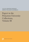 Image for Papyri in the Princeton University Collections, Volume III