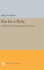Image for Pen for a Party : Dryden&#39;s Tory Propaganda in Its Contexts