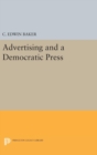 Image for Advertising and a Democratic Press